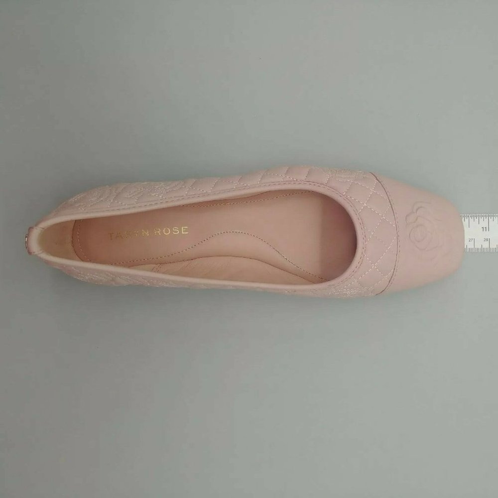 Taryn Rose Womans Blush Ballet Flats Quilted NEW - Picture 6 of 7